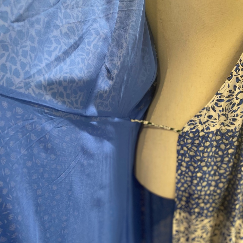 Floral Wrap Flare Dress - Picture 16 of 16